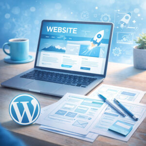 Création d'un site internet Wordpress - Arovio Studio
