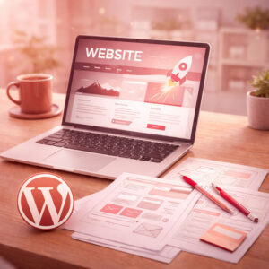 Création d'un site internet Wordpress - Arovio Studio