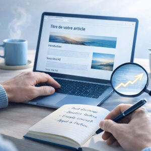 Rédaction d'articles optimisés SEO GEO
